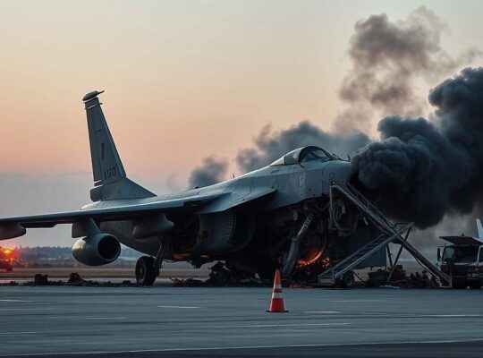 Pilot Safely Ejects After Military Jet Crashes at US Airbase in Eifel
