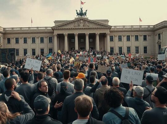 Linke Calls for Peaceful Social Protest Against Government Policy, Rejecting Violence