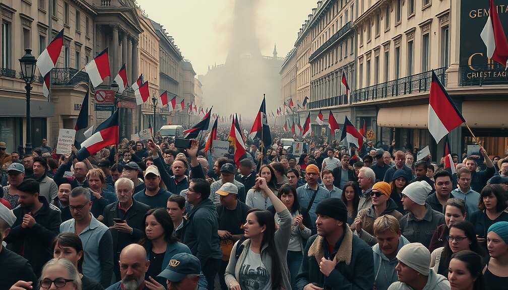 France Erupts in Massive Nationwide Protests Against High Cost of Living