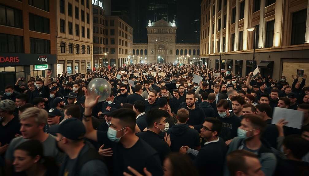 Violent Clashes Erupt in Bremen During Unity Day Protests; Police Targeted