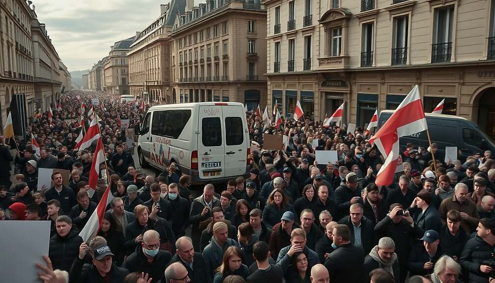 Massive Protests Erupt Across France Amid Education Crisis and Cost-of-Living Fury