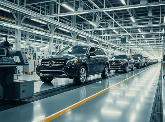 Mercedes Benz Targets $800 Million in Savings Through Labor Cuts and Benefit Reductions