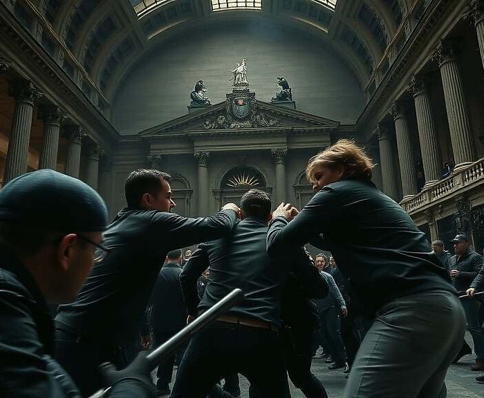 AfD Staffers Brawl In Bundestag Building Leads to Police Intervention and Alcohol Tests