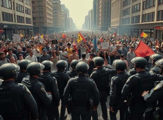 Police Union Demands Political Support and Condemnation of Violence Ahead of Gen-Z Protests