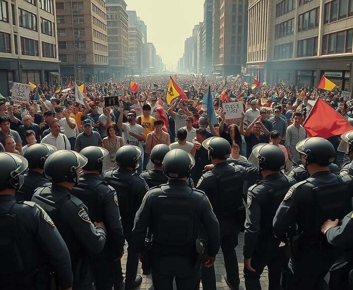 Police Union Demands Political Support and Condemnation of Violence Ahead of Gen-Z Protests