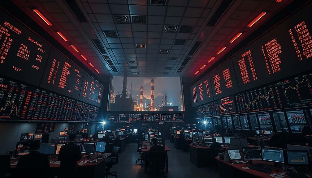 US Markets Retreat Amid Lower Oil Prices, Geopolitical Fears, and AI Concerns