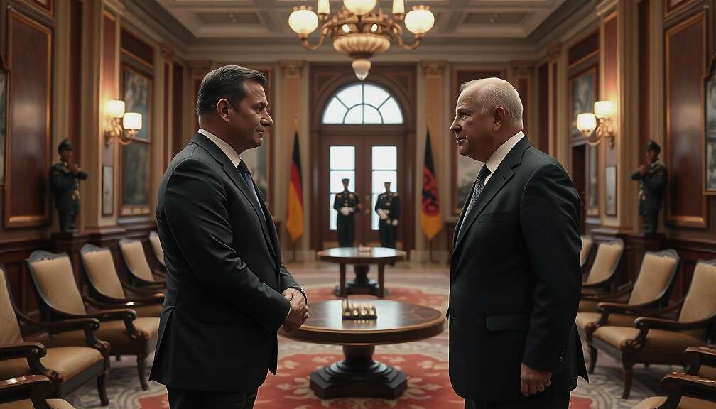 Merz Hosts New UK Premier, Discusses Security, Economy, and Europe in Chancellor's Office