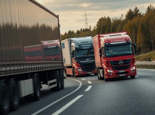 Rising Truck Traffic Signals Economic Uptick in German Industry