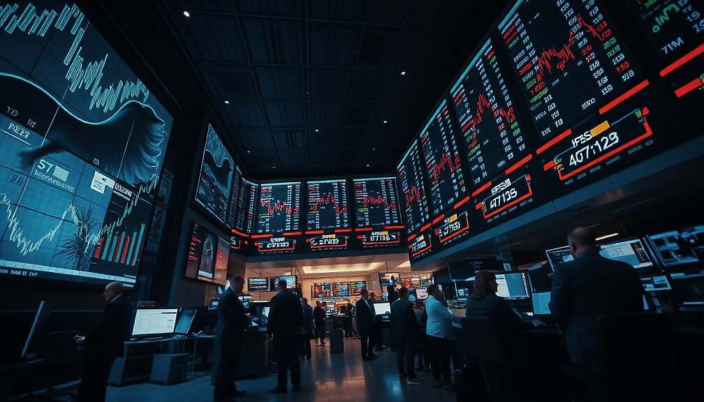 German Stock Exchange Dips Amid Rising Global Uncertainty and Pressure Factors