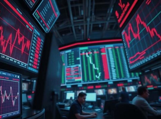Tech Downturn and Inflation Threats Challenge German Blue Chip Index Below 26,000 Mark