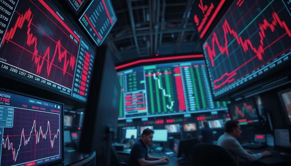 Tech Downturn and Inflation Threats Challenge German Blue Chip Index Below 26,000 Mark