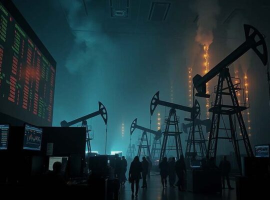 US Markets Slip as Oil Prices Climb Amid Dollar-Euro Fluctuations