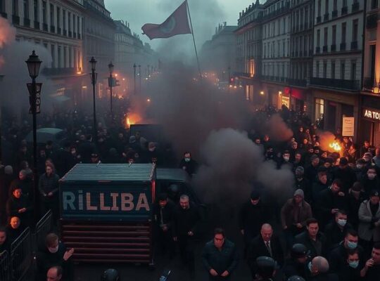 French Unrest Signals Dual Warning to Germany Over Extremism and Political Gridlock