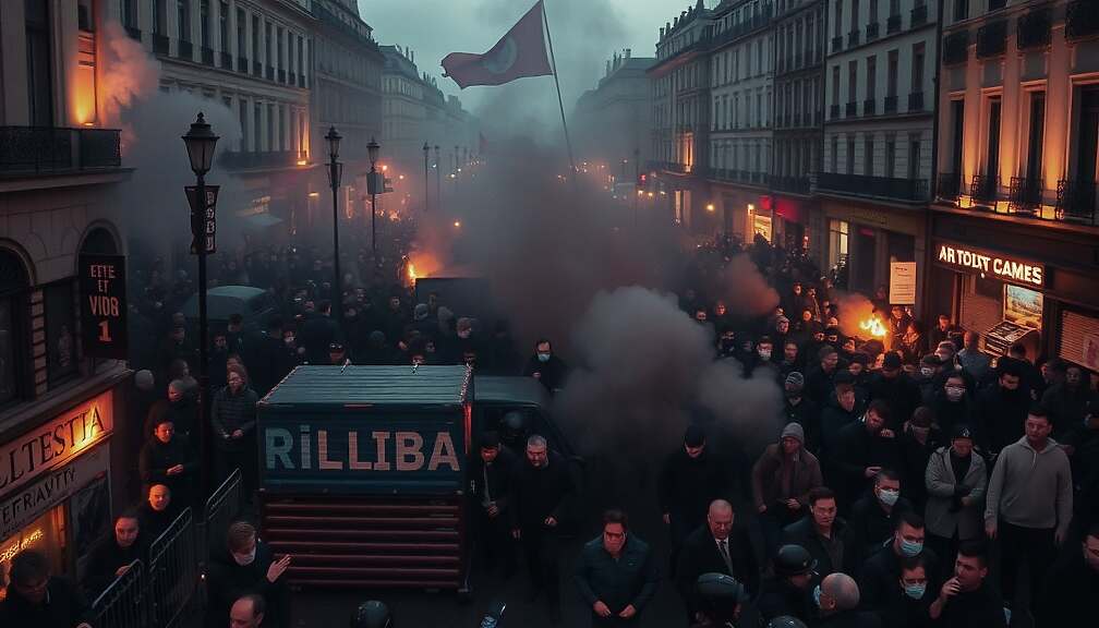French Unrest Signals Dual Warning to Germany Over Extremism and Political Gridlock