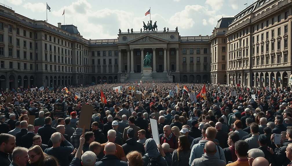 Anti-AfD Protests Rage in Magdeburg as State Parliament Faces Vote for President
